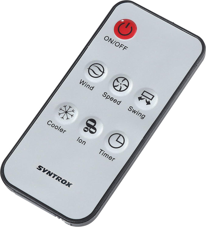 Syntrox Germany 4 in 1 Luftkühler Luftbefeuchter Lufterfrischer und Ventilator mit Touch Panel und F