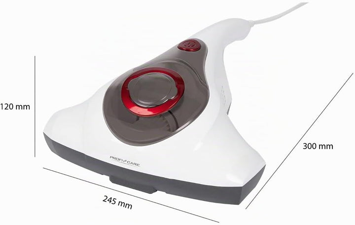 ProfiCare Milbensauger PC-MS 3079, Milben-Staubsauger m. Kabel ideal für Sofa, Bett, Couch, Matratze