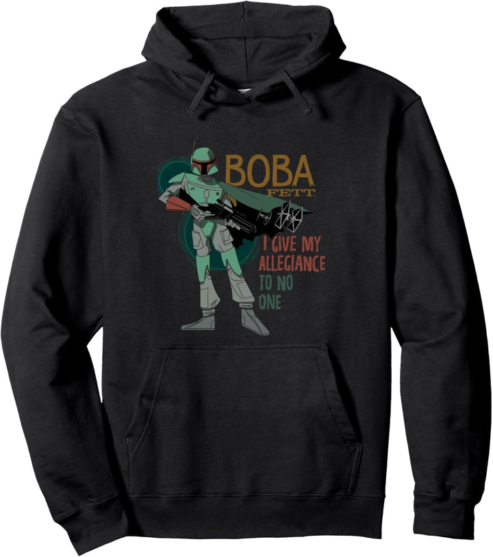 Star Wars Boba Fett I Give My Allegiance to No One Pullover Hoodie