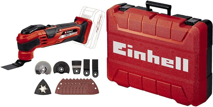 Einhell Akku-Multifunktionswerkzeug VARRITO Power X-Change + Einhell Koffer E-Box M55/40