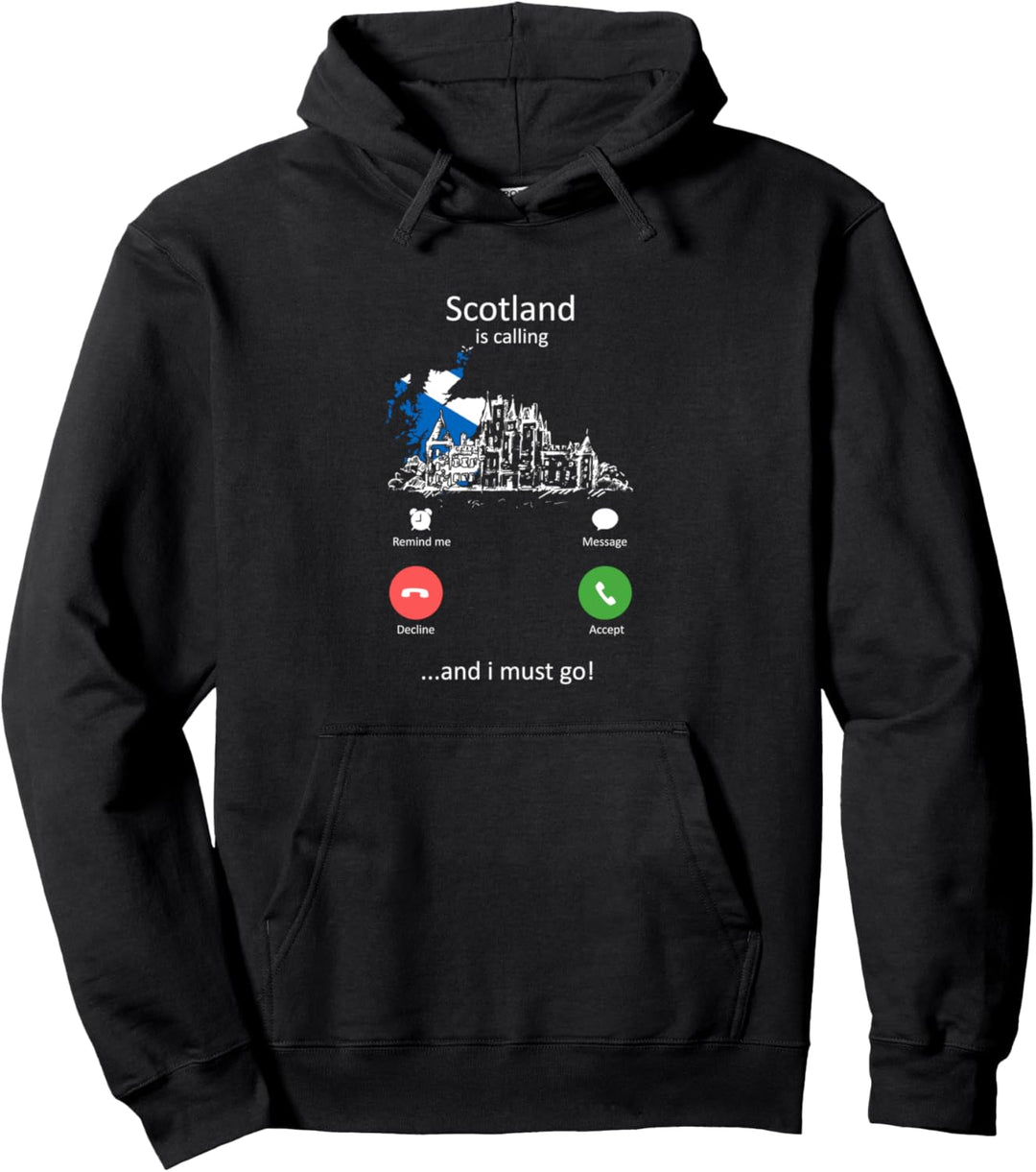 Schottland ruft und ich muss gehen Lustiges Schottland Pullover Hoodie