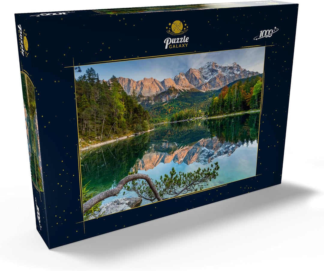 Eibsee mit Wettersteingebirge und Zugspitze (2962m) - Premium 1000 Teile Puzzle - MyPuzzle Sonderkol