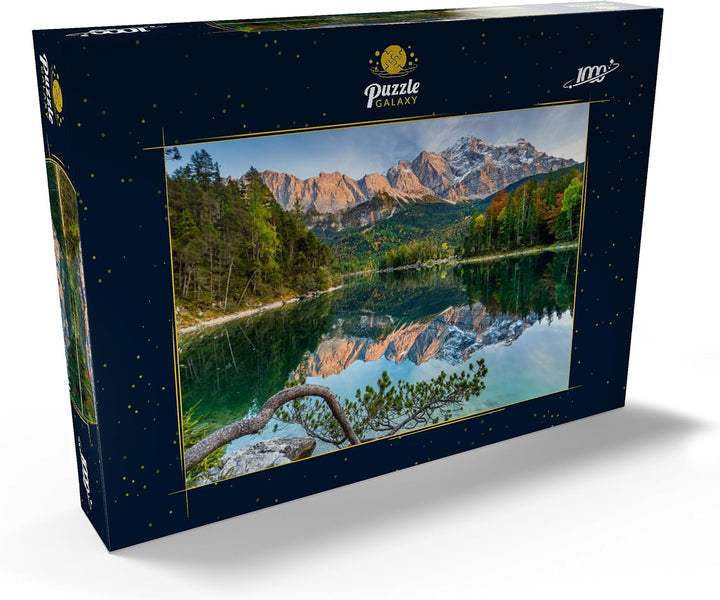 Eibsee mit Wettersteingebirge und Zugspitze (2962m) - Premium 1000 Teile Puzzle - MyPuzzle Sonderkol