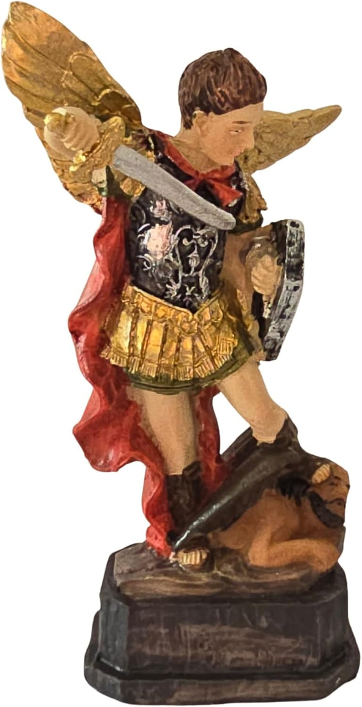 DRW Erzengel St. Michael 11 cm Harz Box Geschichte Erzengel Sankt Michael, Erzengel Sankt Michael