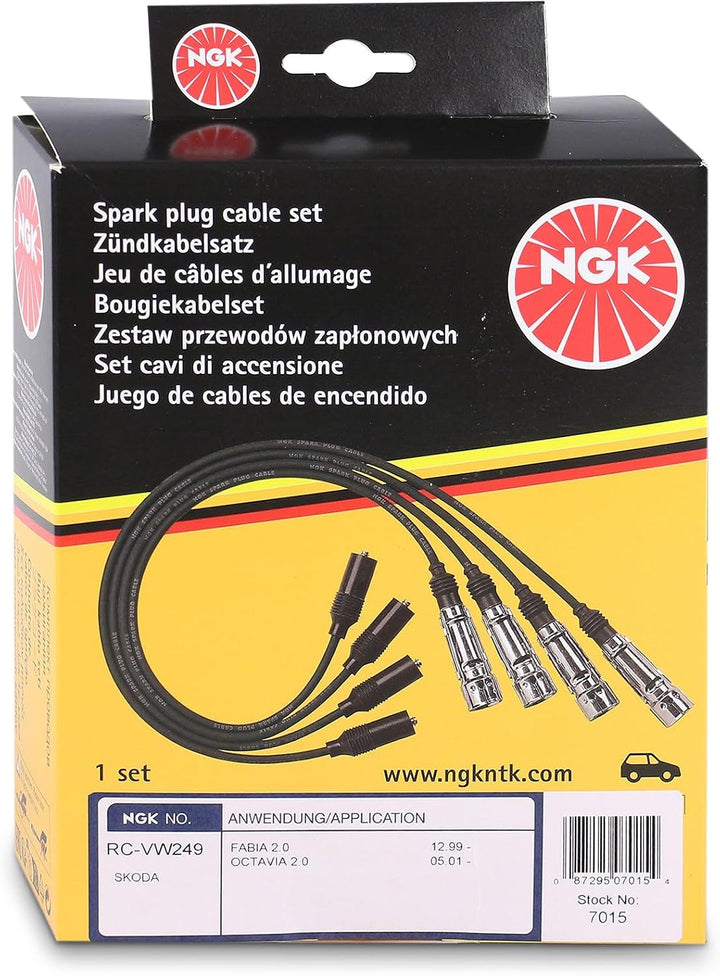 NGK 7015 Zündleitungssatz, schwarz