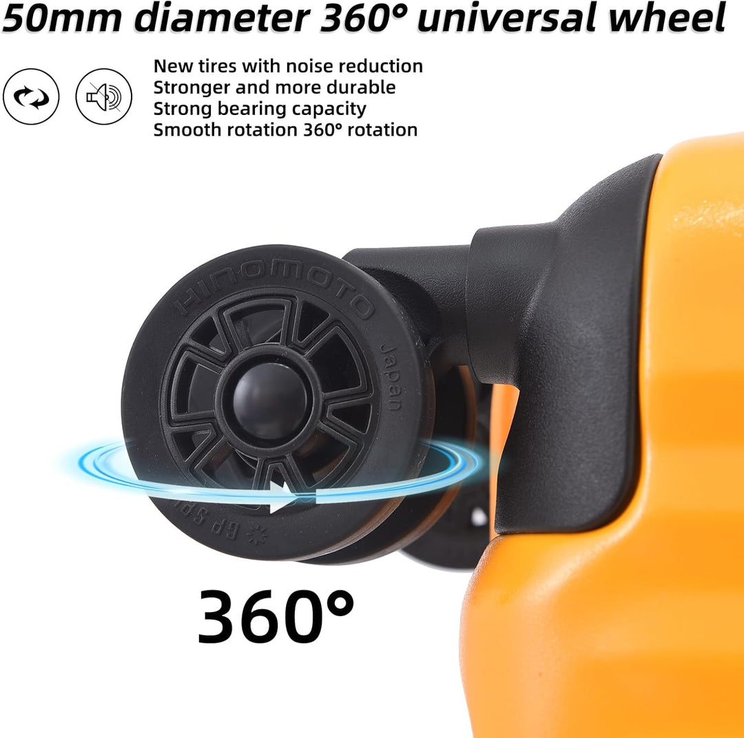 TydeCkare 29 Zoll 40 * 37 * 77 cm, 113 l, aufgegebenes Aluminiumgepäck mit seitlicher Öffnung, 360°-