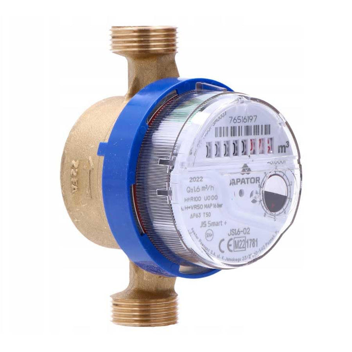 Hochwertige Wasserzähler Strom, kaltes Wasser 1/2inch (3/4inch) bsp Meter 1,6 m3 / h