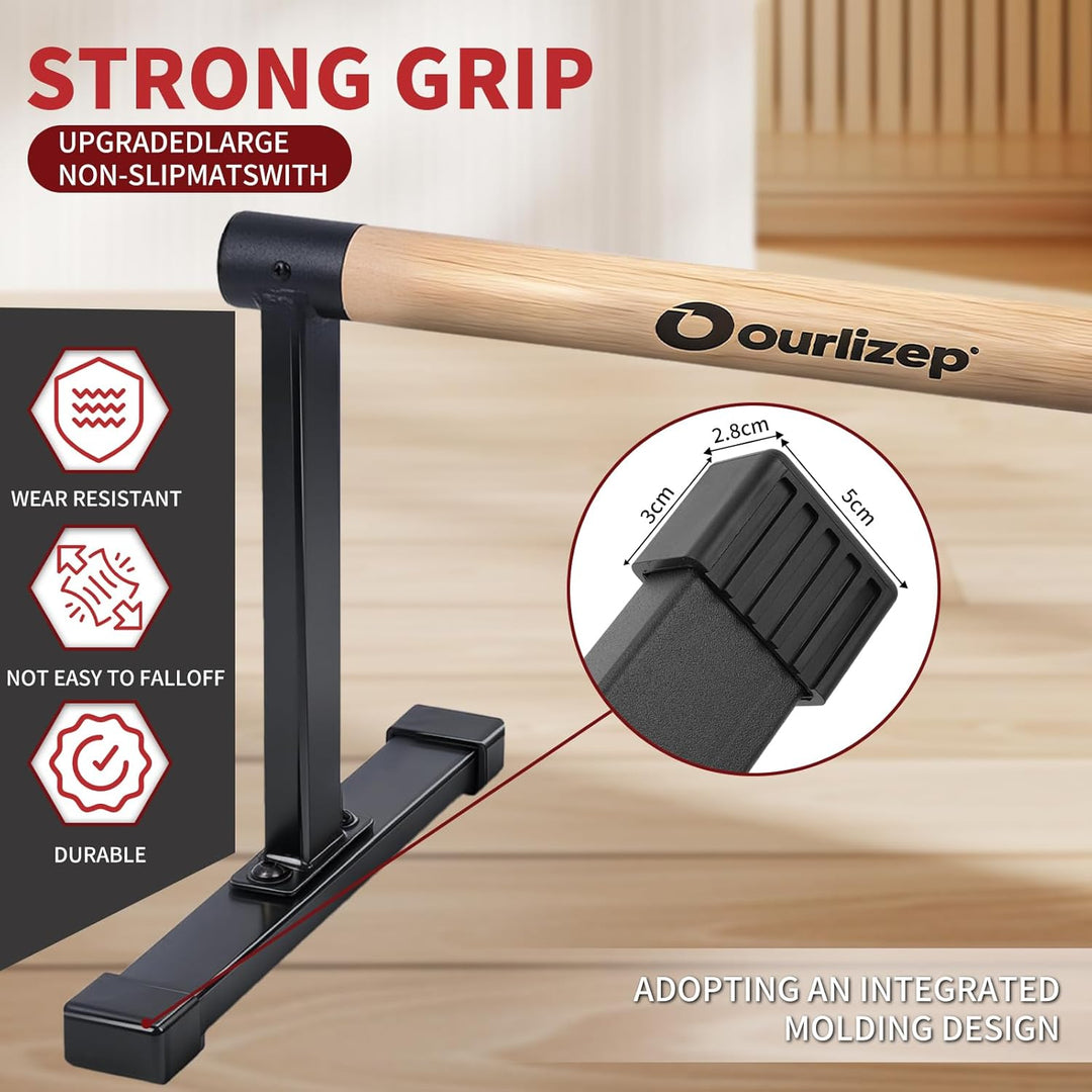 Parallettes, Calisthenics Equipment for Handstand, Push Ups & More, Push Up Handles for Home & Outdo