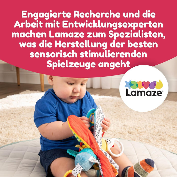 Lamaze Baby Spielzeug "Freddie, das Glühwürmchen" Clip & Go, Hochwertiges Kleinkindspielzeug, Greifl