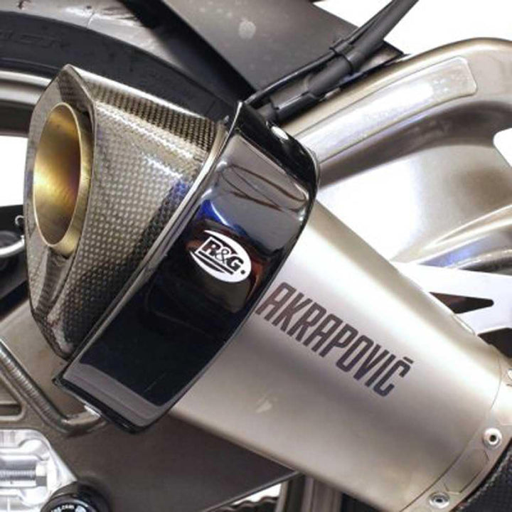 R&G Racing EP0008BK Hexagonal Exhaust Protector