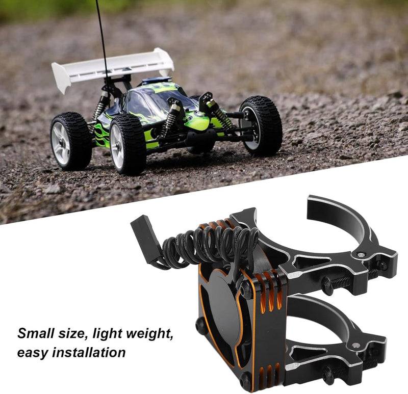 VGEBY RC-Lüfter 40 Mm Metalllüftermotor Lüfter mit Halterung für Ferngesteuertes Modellauto Motor mi