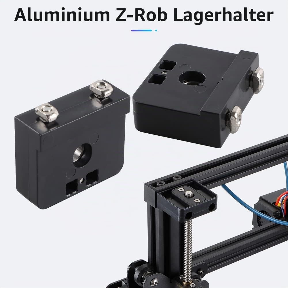 Creality Offizielles Ender 3 Dual Z-Axis Upgrade Kit (42-34 Schrittmotor enthalten) für Ender-3, End