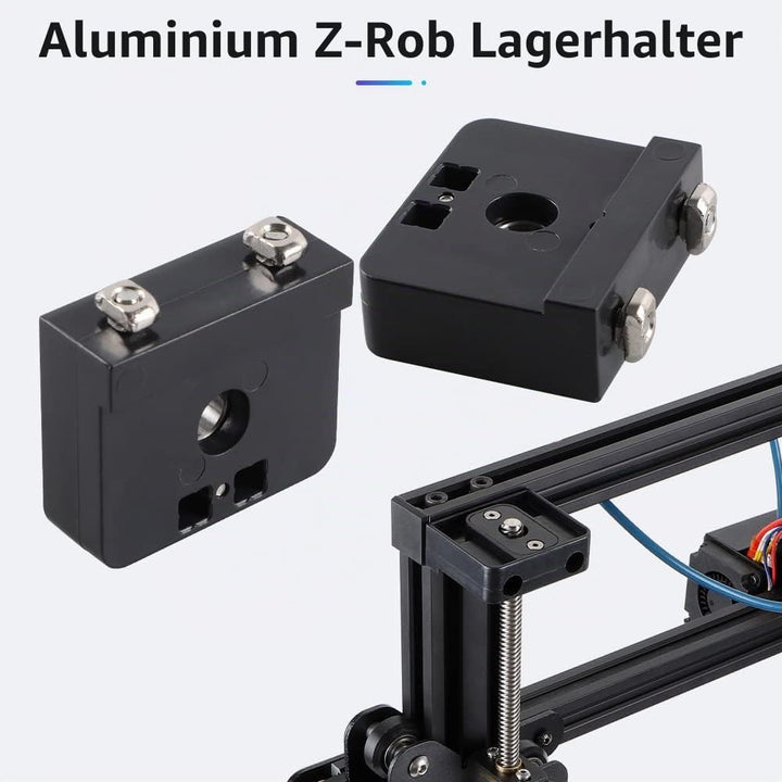 Creality Offizielles Ender 3 Dual Z-Axis Upgrade Kit (42-34 Schrittmotor enthalten) für Ender-3, End