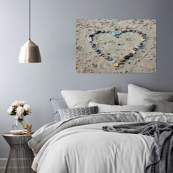 Feeby. Wandbild - 1 Teilig - 70x100 cm, Leinwand Bild Leinwandbilder Bilder Wandbilder Kunstdruck, H