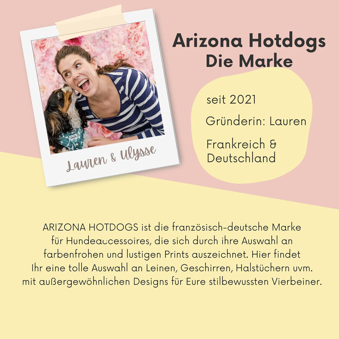Arizona Hotdogs Hundegeschirr PVC | Stabil und Wasserfest | Teal Blaugrün XL XL Blaugrün, XL Blaugrü