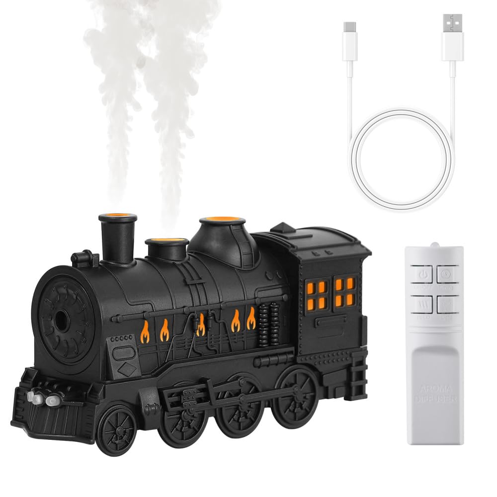Luftbefeuchter in Zugform, 300ml, Aroma Luftbefeuchter in Zugform und Quallen Nebel Aroma Diffuser m