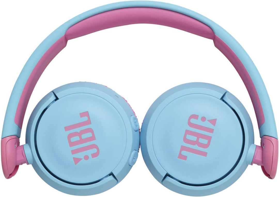 JBL Jr310 BT On-Ear-Kinderkopfhörer in Hellblau - Kabellose Bluetooth-Kopfhörer mit Headset und Fern