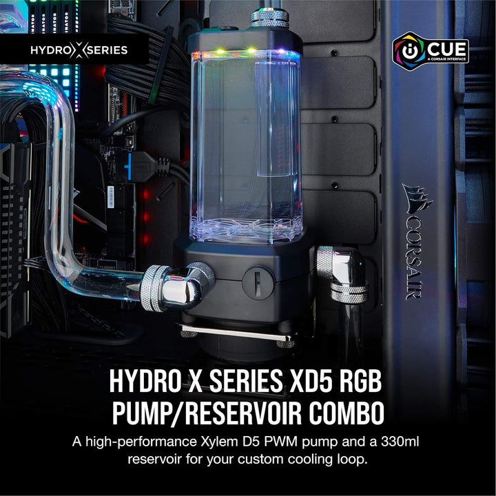 Corsair XD5 RGB Pumpen/Ausgleichsbehälter-Kombination- Schwarz CX-9040006-WW xd5 rgb gen2 & Hydro X