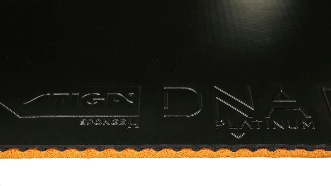 Stiga Unisex-Adult DNA Platinum H Tischtennisbelag 2.3 Schwarz, 2.3 Schwarz