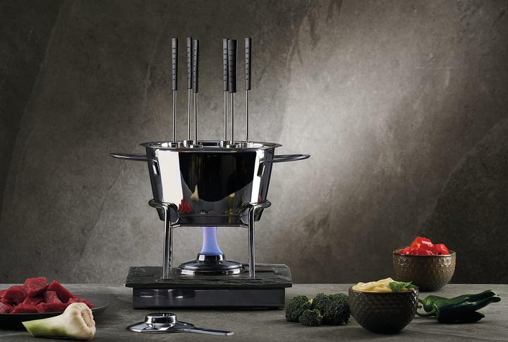Schulte-Ufer Gala Fondue, Edelstahl, Silber, 18cm 18cm Fondue Gala