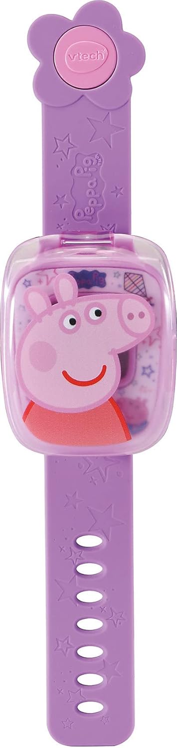 VTech 80-526004 Peppas Lernuhr Pink Lernuhr, M