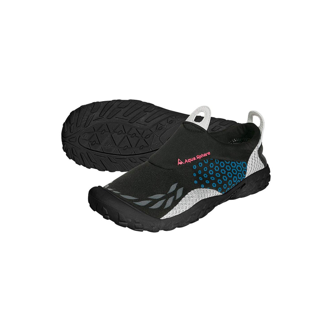 Aqua Sphere Sporter Wassersport Schuh 36 EU Schwarz Blau, 36 EU Schwarz Blau