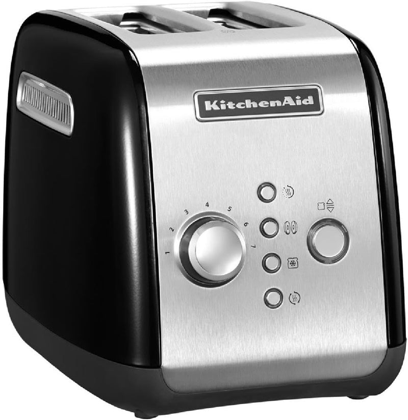 Kitchenaid 5KMT221EOB Toaster für 2 Scheiben, schwarz