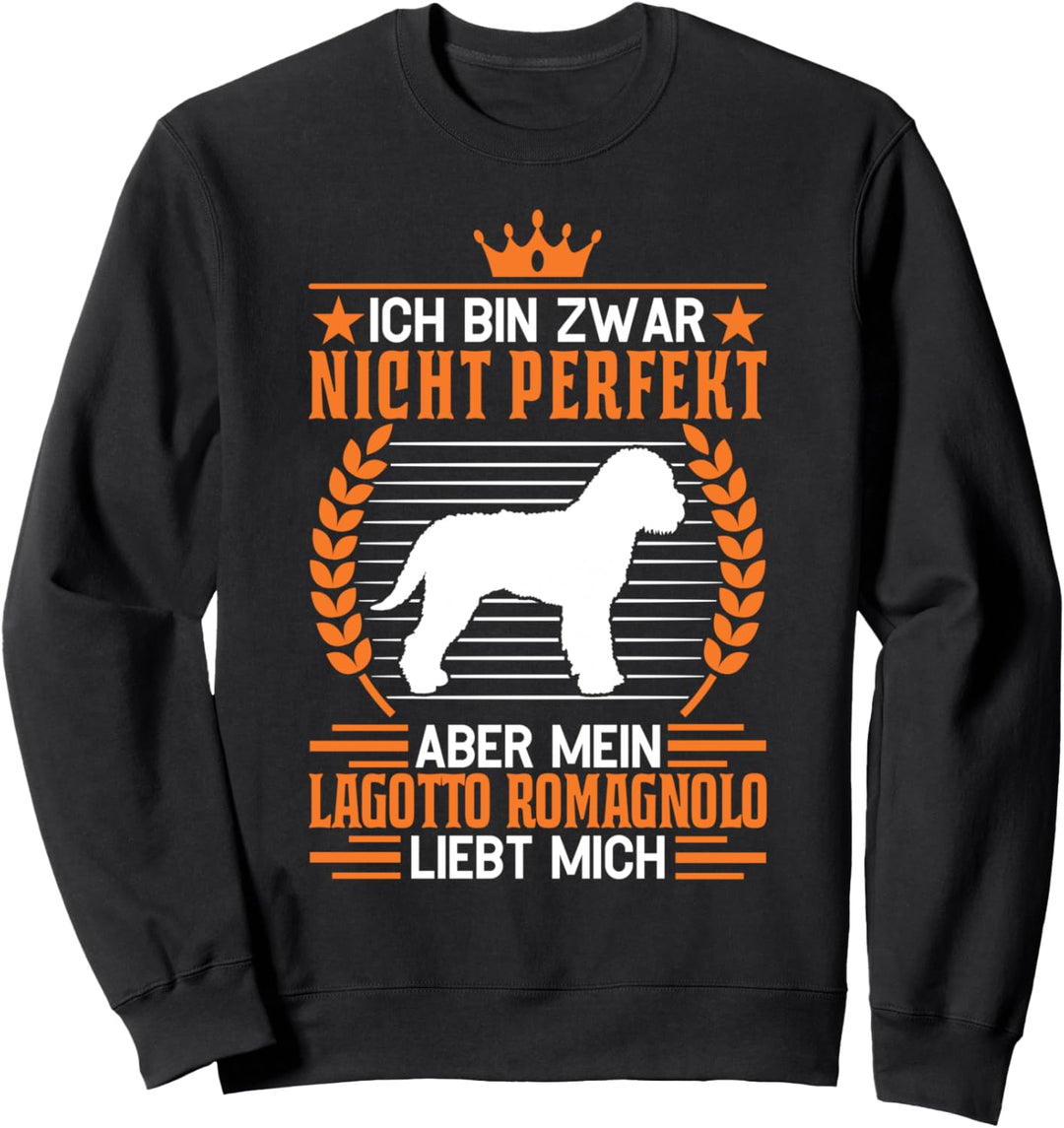 Mein Lagotto Romagnolo liebt mich Italienischer Wasserhund Sweatshirt