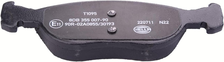 HELLA PAGID 8DB 355 007-901 Bremsbelagsatz - T1095 - Dicke/Stärke: 17.9mm - Bremssystem: Teves - mit