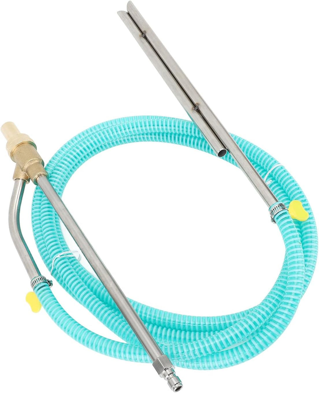 Hochdruckreiniger-Sandstrahl-Set, Nass-Sandstrahler-Aufsatz, Rostfrei, Effizient für die Fabrik (Blu