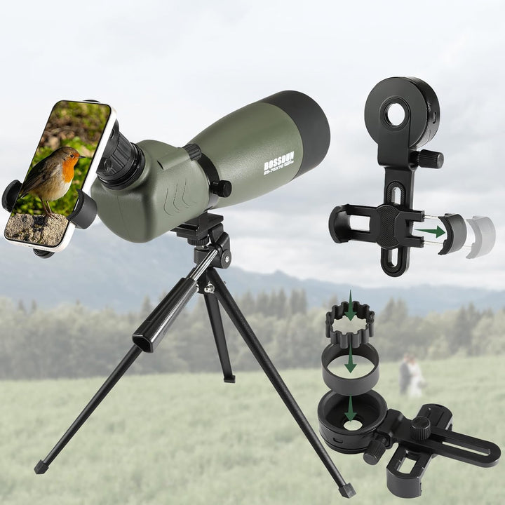 25-75X70 Spektive für Zielschiessen, Jagd, Vogelbeobachtung, Wildtierbeobachtung. Low Light Vision S