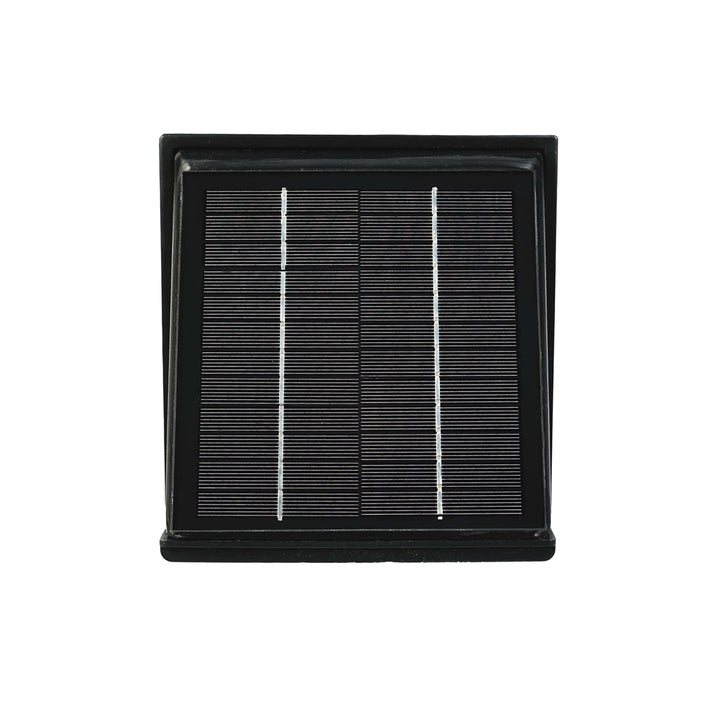 WATTSTUNDE AERO Solarlüfter eckig, solarbetriebener Lüfter für Wohnmobil, Boot, Gartenhaus, Gewächsh