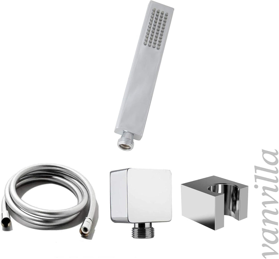 vanvilla Duschsystem mit Unterputz Duscharmatur von Grohe Eurocube Einhandmischer und vanvilla Regen