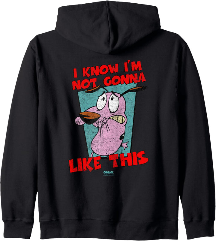 Courage the Cowardly Dog Not Gonna Like Kapuzenjacke