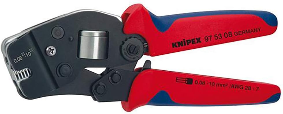 KNIPEX Aderendhülsenzange 190mm 0,08-10,0qmm, Front/Seite