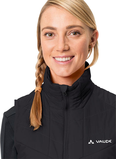 VAUDE Women's Sesvenna Vest IV - Isolationsweste Damen - warm und wasserabweisend 34 Schwarz, 34 Sch