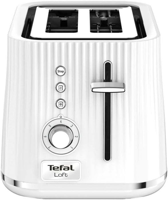 Toaster Tefal Loft TT761138, 2 slices, White