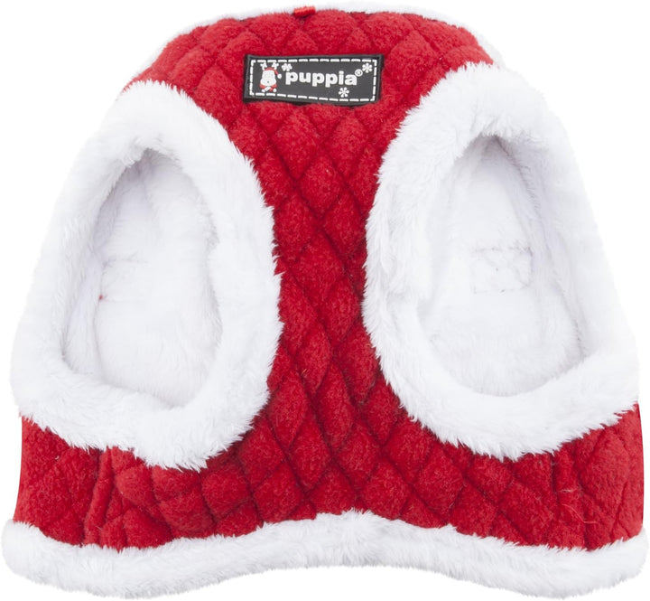 Puppia Weihnachtsgeschirr - Weiches Westengeschirr für Weihnachten -Geschirr für kleine und mittelgr