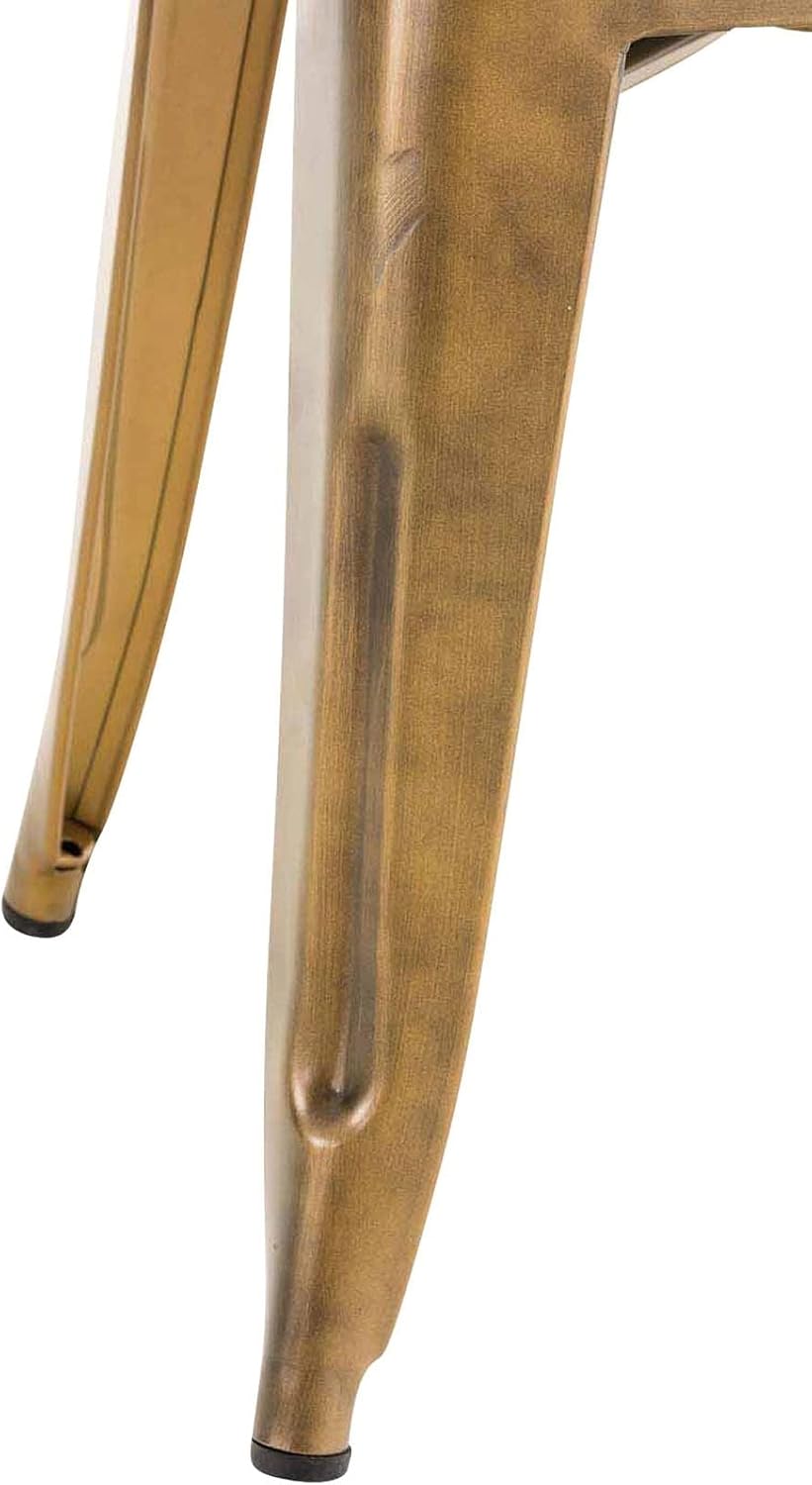 CLP 4er Set Sitzhocker Armin Aus Metall I Stapelbarer Hocker I Sitzhöhe Von 46 cm I Pflegeleichter A