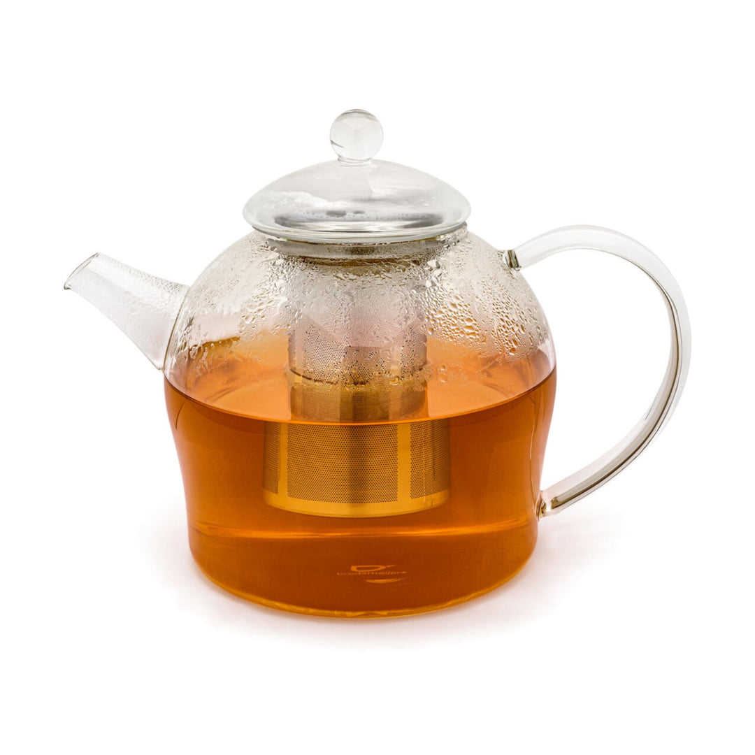 Bredemeijer Teekanne Minuet Glas 1,5L +Edelstahlfilter