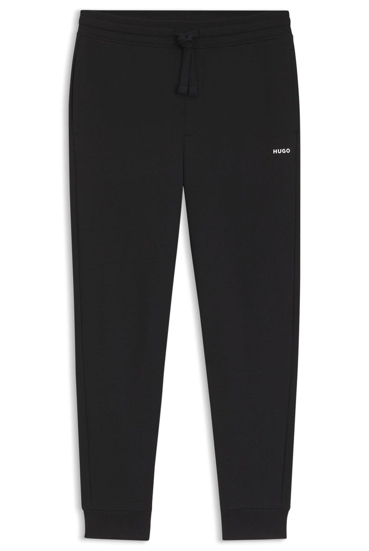 HUGO Herren Dayote232 Jogginghose aus Baumwoll-Terry mit Logo-Print XS Black1, XS Black1
