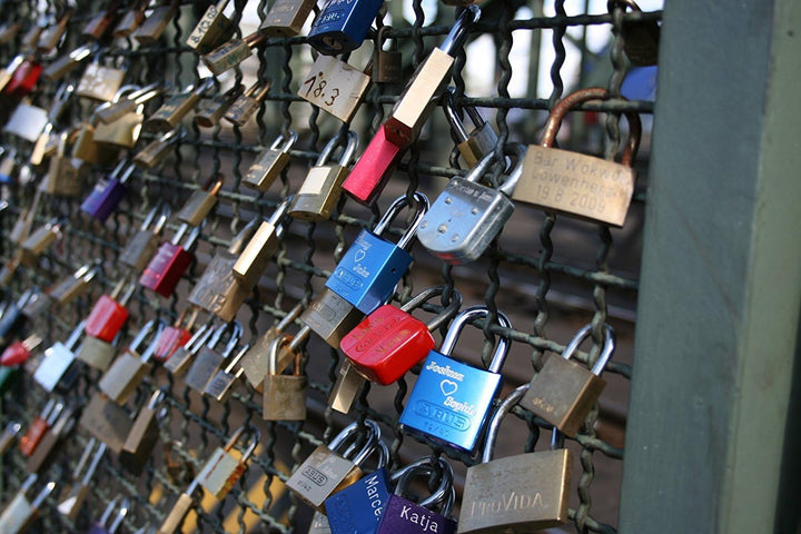 ABUS Aluminium-Vorhangschloss 72/40, schwarz, 43959 Schwarz Einheitsgrösse, Schwarz Einheitsgrösse