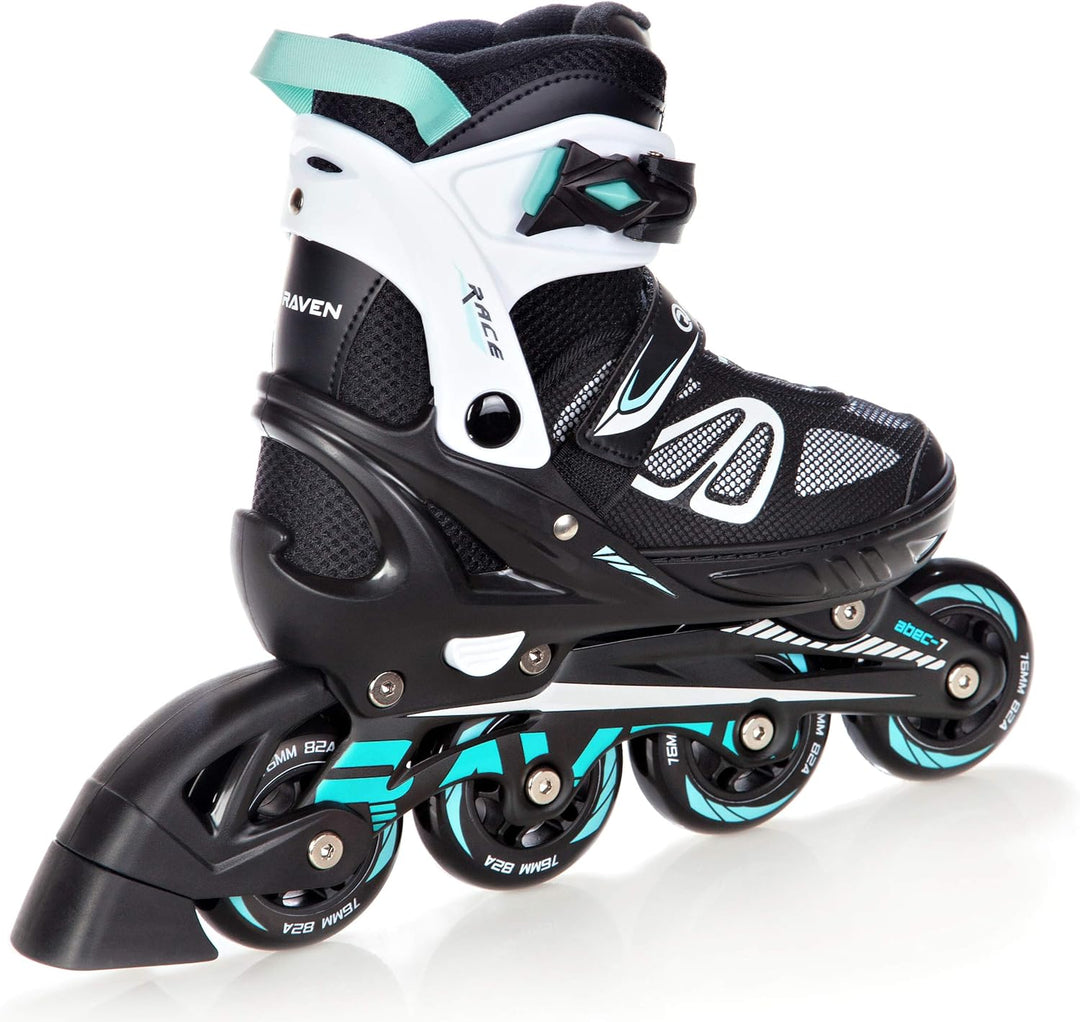 Raven Verstellbare Inlineskates optional als 2in1 Inlineskates-Schlittschuhe Advance - Kugellager Ab
