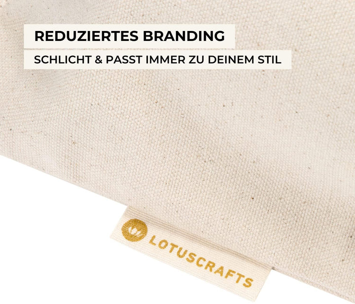 Lotuscrafts Yogatasche Nandi aus Bio-Baumwolle - Fair & Ökologisch hergestellt - Yogamattentasche 78