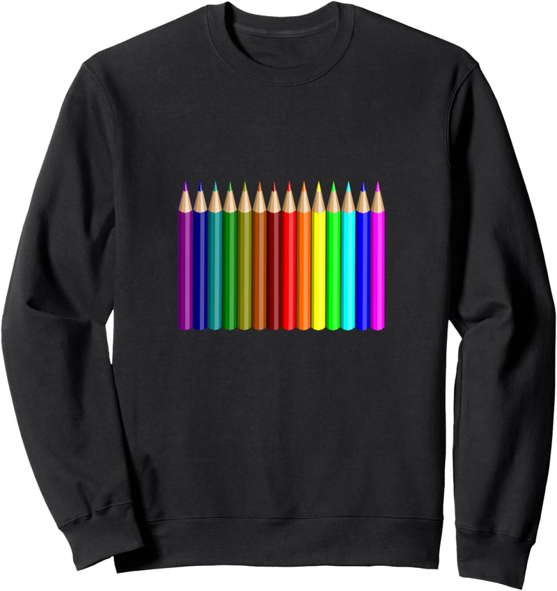 Buntstifte Sweatshirt