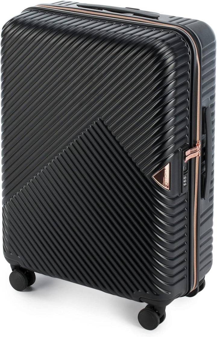 WITTCHEN GL Style Line | Reisekoffer Set 3er Koffer-Set Rollkoffer Trolley Handgepäck Hartschale aus