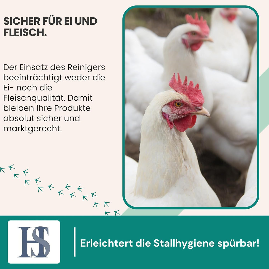 H&S HS Miteless 1000ml- Stallreinger zum Einsatz bei der roten Vogelmilbe