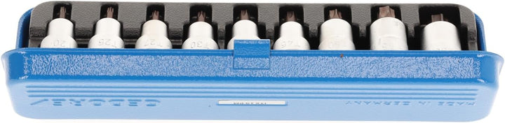 Steckschlüsselsatz ITX 19 PM 9-tlg.1/2 Zoll T20-T60 GEDORE 1/2 zoll 9 Stücke, 1/2 zoll 9 Stücke