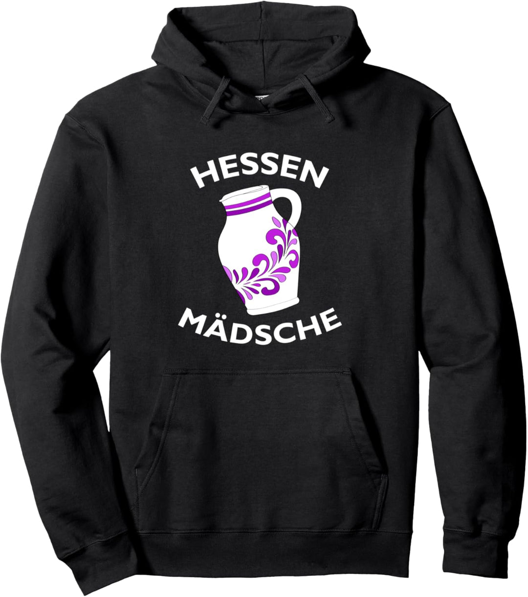 Hessen Mädsche | Damen hessisch Bembel Äppler Apfelwein FFM Pullover Hoodie