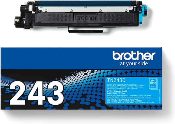 Brother TN-243C Tonerkassette (für Brother DCP-L3510CDW, DCP-L3550CDW, HL-L3210CW, HL-L3230CDW, HL-L